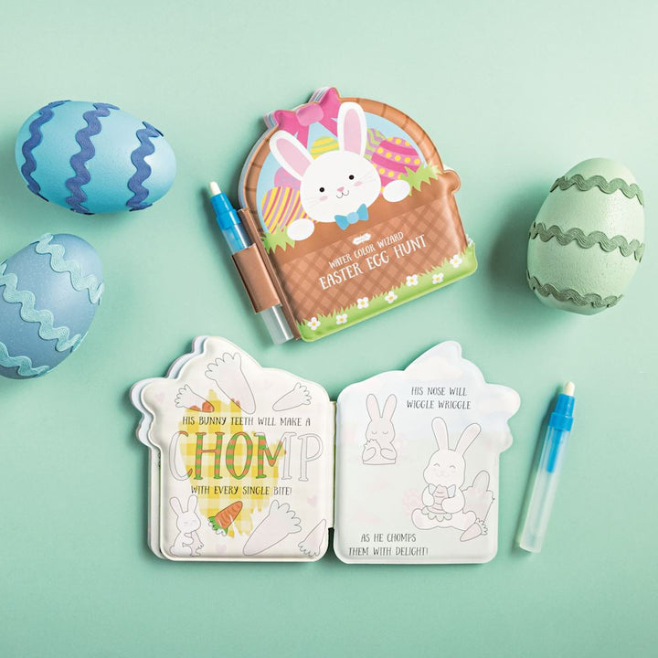 EASTER WATER COLOR WIZARD BOOK Mud Pie Easter Gifts & Basket Fillers EASTER WATER COLOR WIZARD BOOK Bonjour Fete - Party Supplies