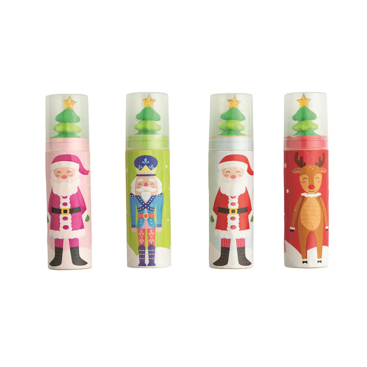 CHRISTMAS PENCIL & ERASER SET - Bonjour Fête 