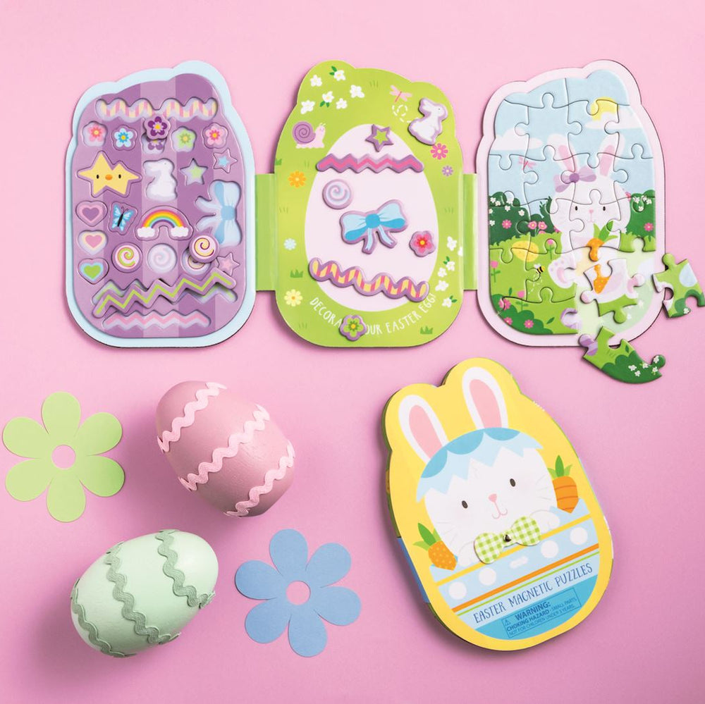 EASTER MAGNETIC PUZZLE BOOK Mud Pie Easter Gifts & Basket Fillers EASTER MAGNETIC PUZZLE BOOK Bonjour Fete - Party Supplies