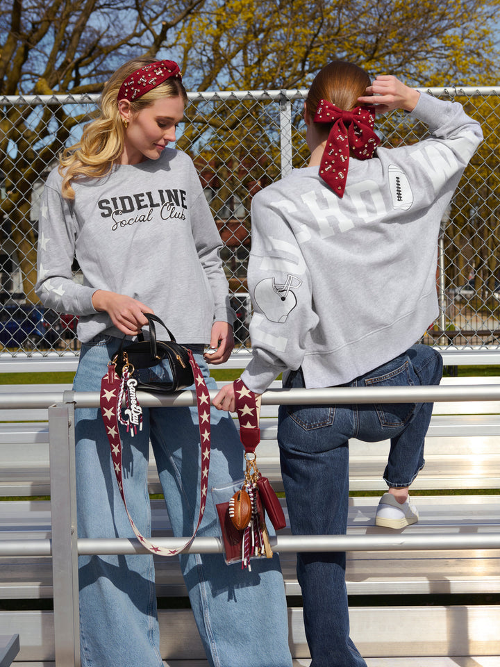 Shiraleah Game Day Charms Bow Clip