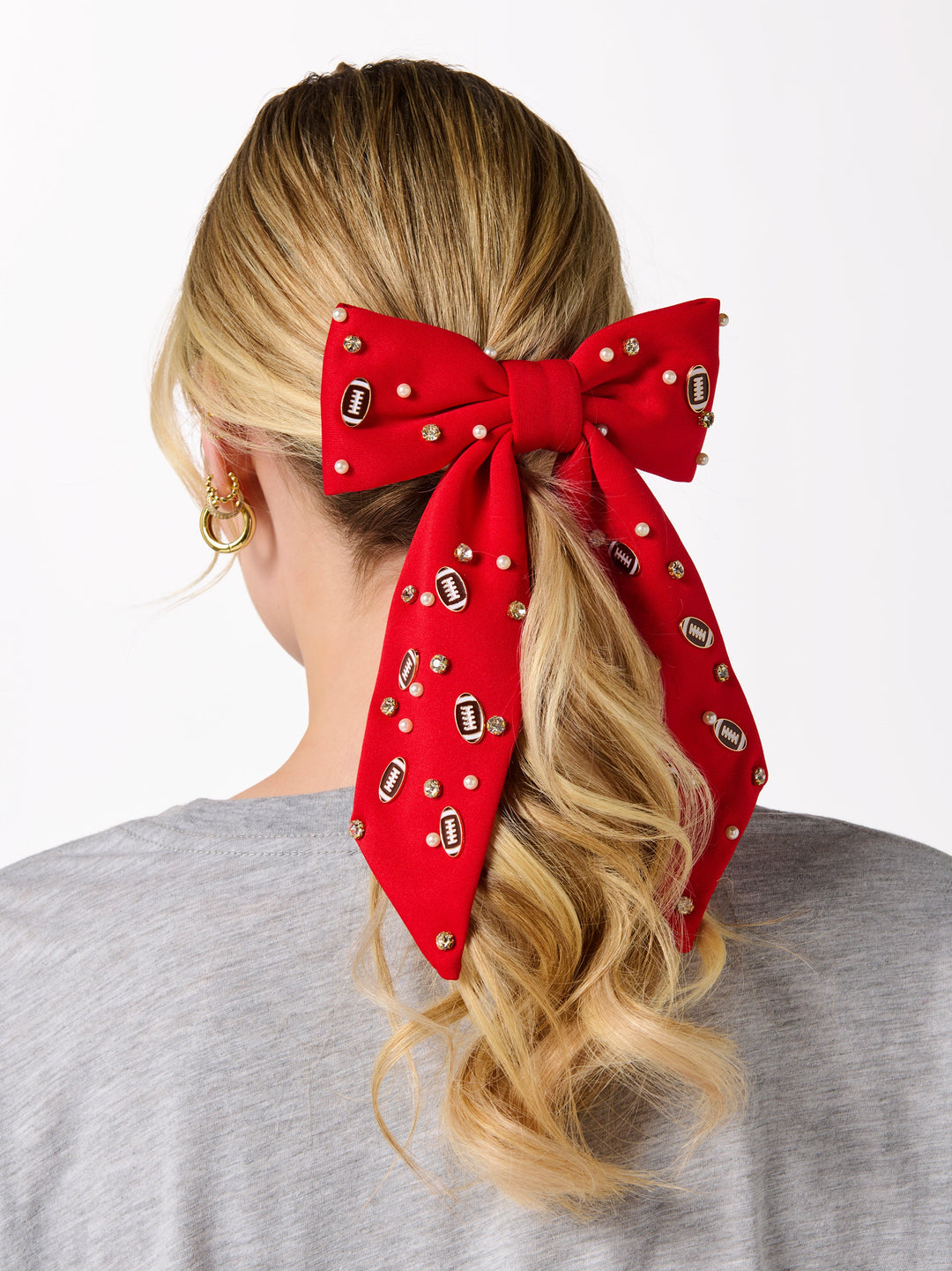Shiraleah Game Day Charms Bow Clip
