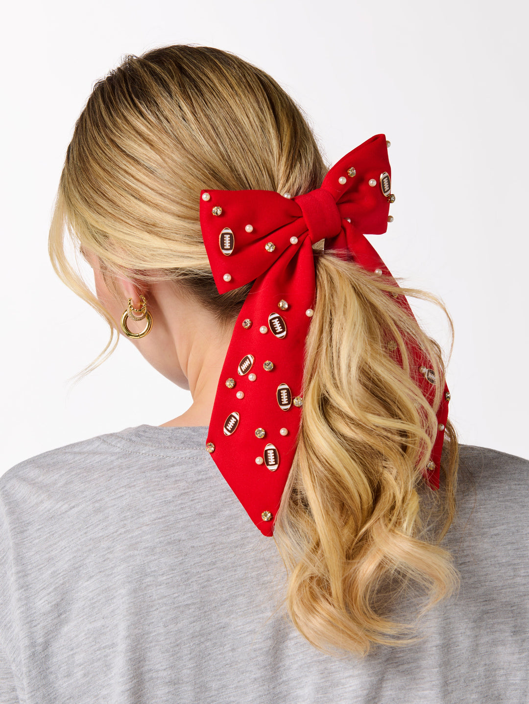 Shiraleah Game Day Charms Bow Clip