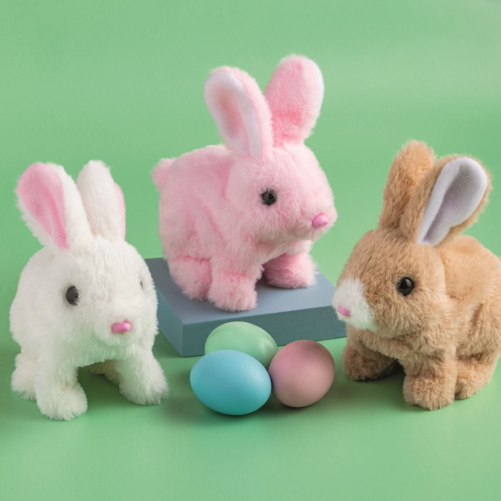 HOPPING BUNNY TOY Mud Pie Easter Gifts & Basket Fillers HOPPING BUNNY TOY Bonjour Fete - Party Supplies