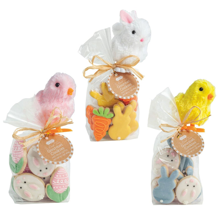 EASTER GOURMET COOKIE & TOY SET Mud Pie Easter Gifts & Basket Fillers EASTER GOURMET COOKIE & TOY SET Bonjour Fete - Party Supplies