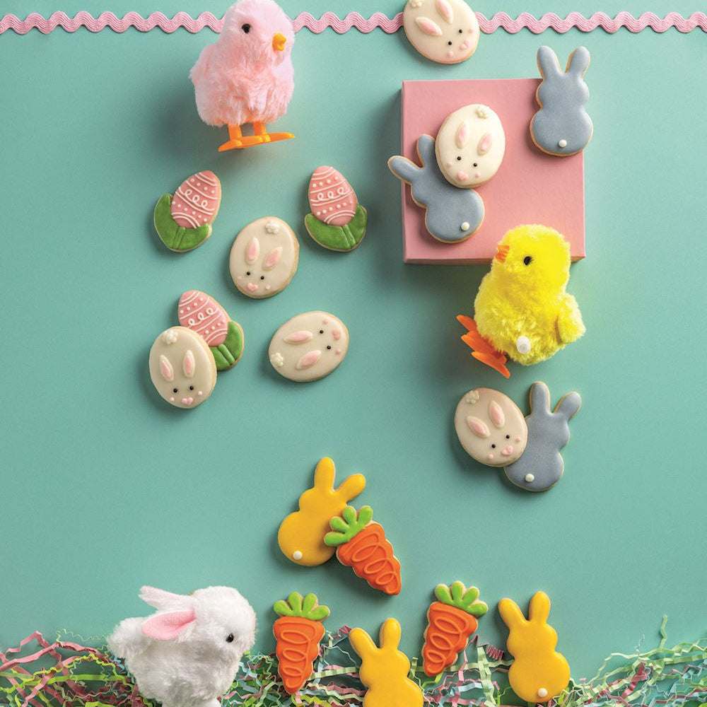 EASTER GOURMET COOKIE & TOY SET Mud Pie Easter Gifts & Basket Fillers EASTER GOURMET COOKIE & TOY SET Bonjour Fete - Party Supplies