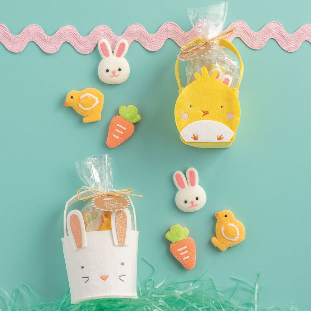 EASTER MARSHMALLOW TREAT BAG SET Mud Pie Easter Gifts & Basket Fillers EASTER MARSHMALLOW TREAT BAG SET Bonjour Fete - Party Supplies
