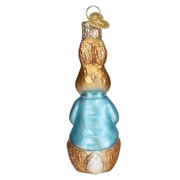 Peter Rabbit Ornament Old World Christmas 3.75 X 1.5 X 1.5 / 12686 Peter Rabbit Ornament Bonjour Fete - Party Supplies