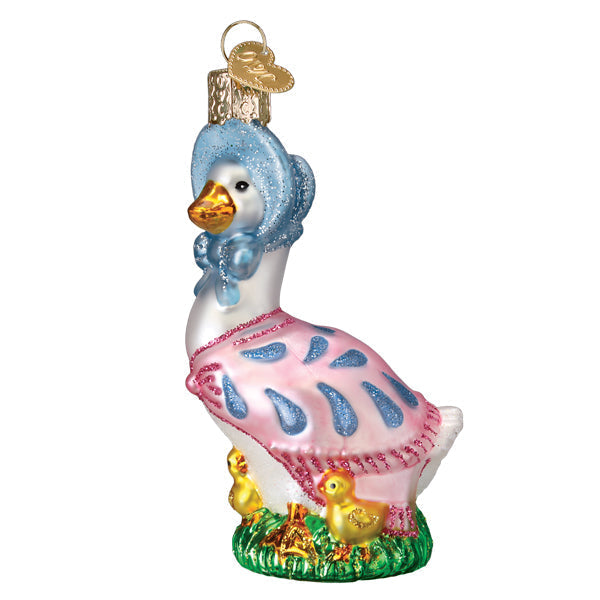 Jemima Puddle-Duck Ornament Old World Christmas 3.75 X 2.25 X 1.5 / 12707 Jemima Puddle-Duck Ornament Bonjour Fete - Party Supplies