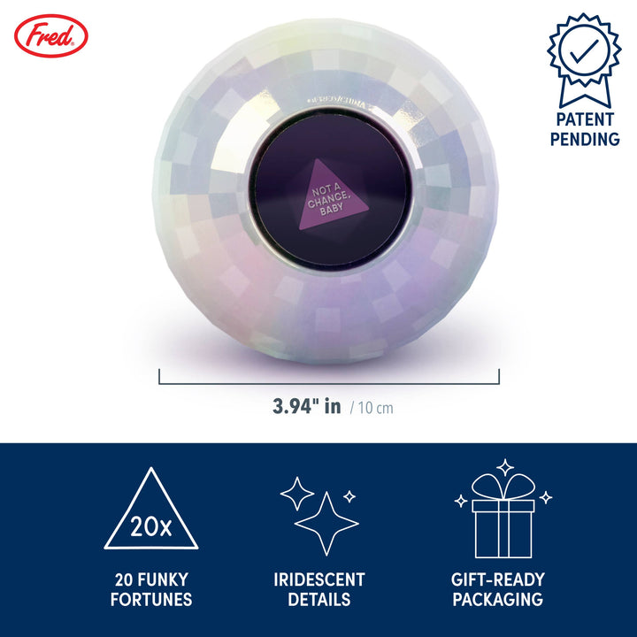 Wonderball - Mystic Mirrorball, Disco Ball Decision Maker Fred & Friends Wonderball - Mystic Mirrorball, Disco Ball Decision Maker Bonjour Fete - Party Supplies