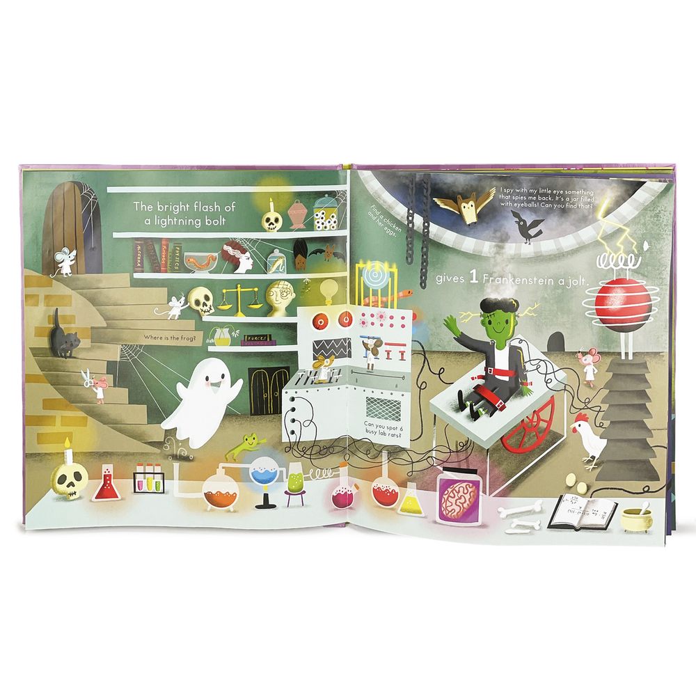 Halloween Haunt & Find (I Spy with My Little Eye) Cottage Door Press Halloween Haunt & Find (I Spy with My Little Eye) Bonjour Fete - Party Supplies
