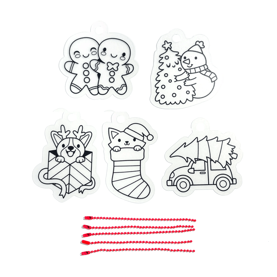 Holly Jolly DIY Shrink Art Kit