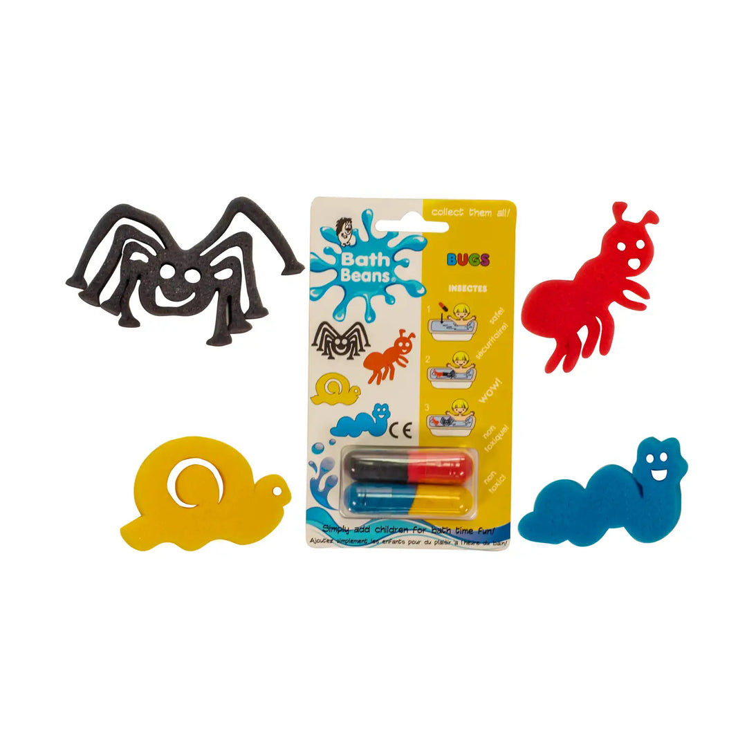 BUGS BATH BEANS The Bean People Kid's Bath BUGS BATH BEANS Bonjour Fete - Party Supplies
