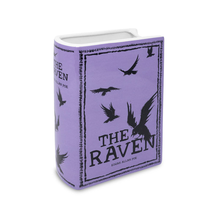Large Book Vase, The Raven - Purple Steel Mill and Co. Large Book Vase, The Raven - Purple Bonjour Fete - Party Supplies