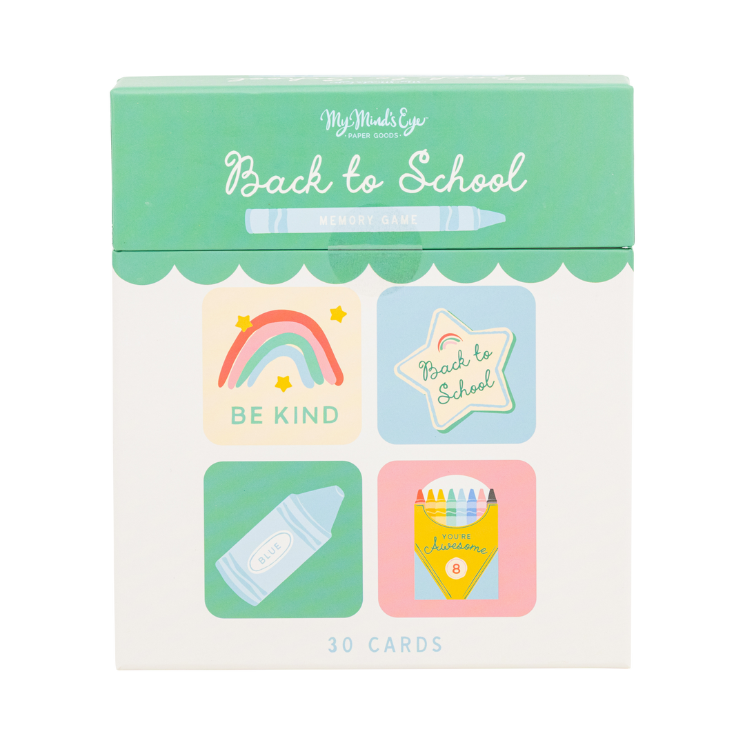 Back to School Matching Game