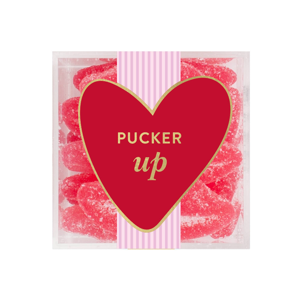 Pucker Up - Sugar Lips - Small (Valentine's Day 2026) Sugarfina Pucker Up - Sugar Lips - Small (Valentine's Day 2026) Bonjour Fete - Party Supplies