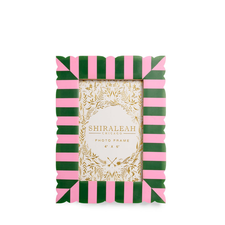Shiraleah Viva 4" x 6" Cut Edge Picture Frame Shiraleah Retail Frames PINK Shiraleah Viva 4" x 6" Cut Edge Picture Frame Bonjour Fete - Party Supplies