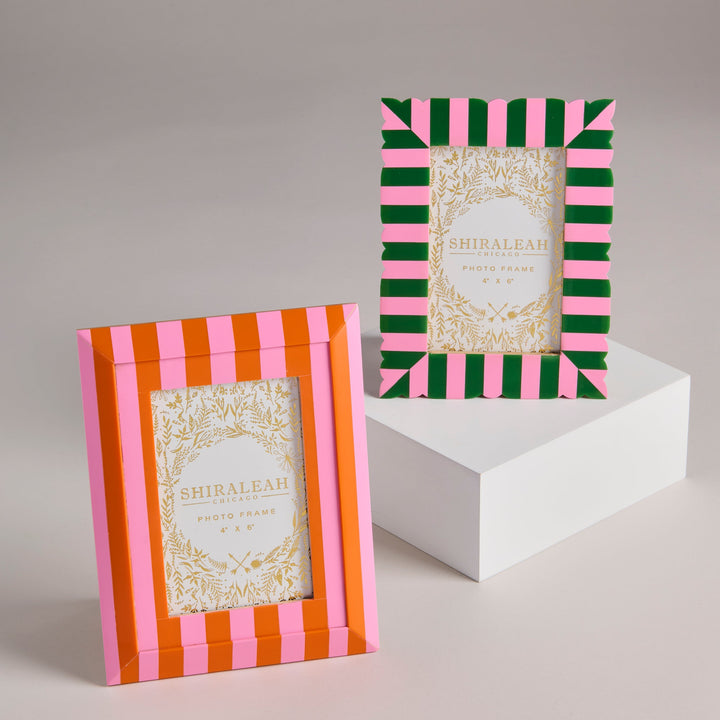 Shiraleah Viva 4" x 6" Cut Edge Picture Frame Shiraleah Retail Frames Shiraleah Viva 4" x 6" Cut Edge Picture Frame Bonjour Fete - Party Supplies