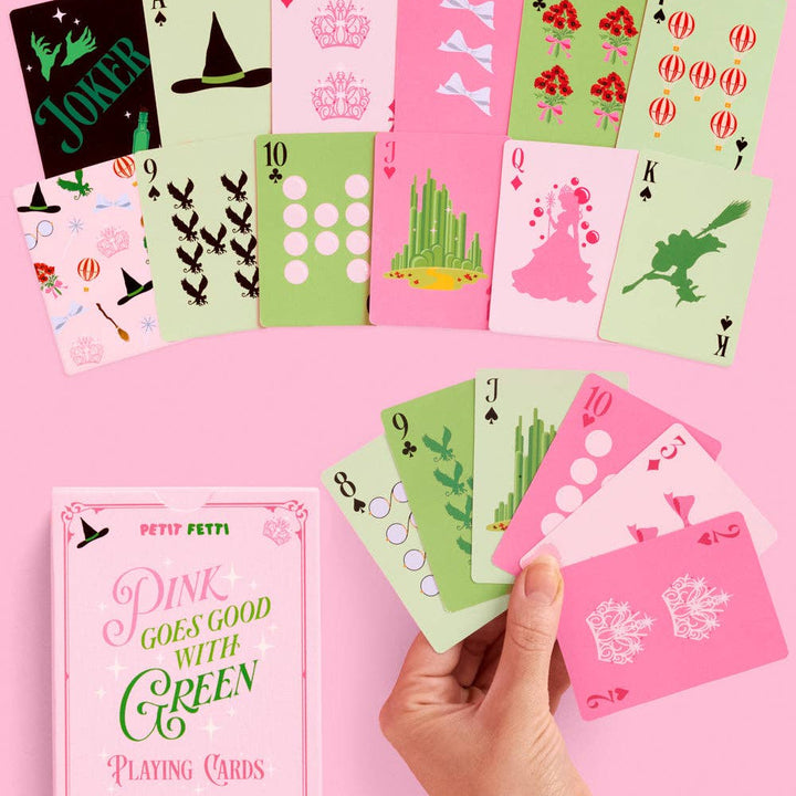 Holding Space Cards - 54 playing cards xo, Fetti Holding Space Cards - 54 playing cards Bonjour Fete - Party Supplies
