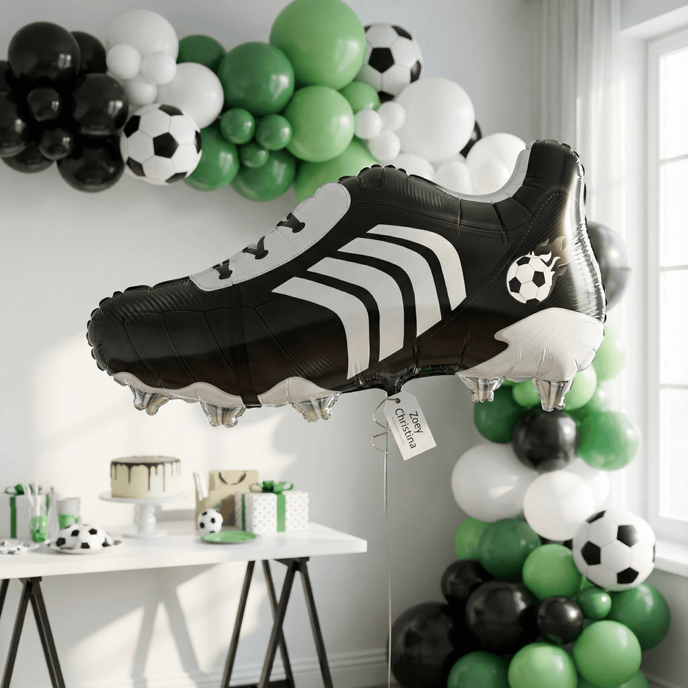 Soccer Cleat Foil Balloon