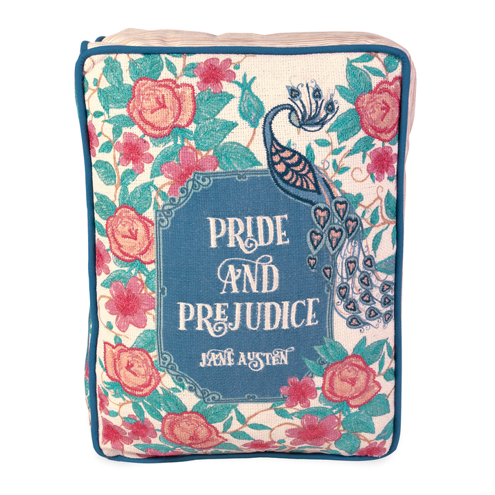 Book Shaped Pillow, Pride and Prejudice Steel Mill Gifts Throw Pillow Book Shaped Pillow, Pride and Prejudice Bonjour Fete - Party Supplies