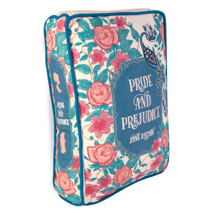 Book Shaped Pillow, Pride and Prejudice Steel Mill Gifts Throw Pillow Book Shaped Pillow, Pride and Prejudice Bonjour Fete - Party Supplies