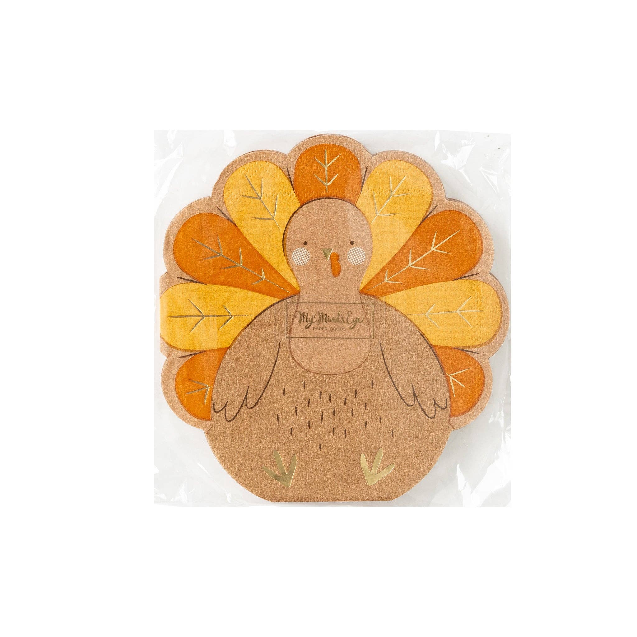Thanksgiving Turkey Napkins - Thumbnail 3