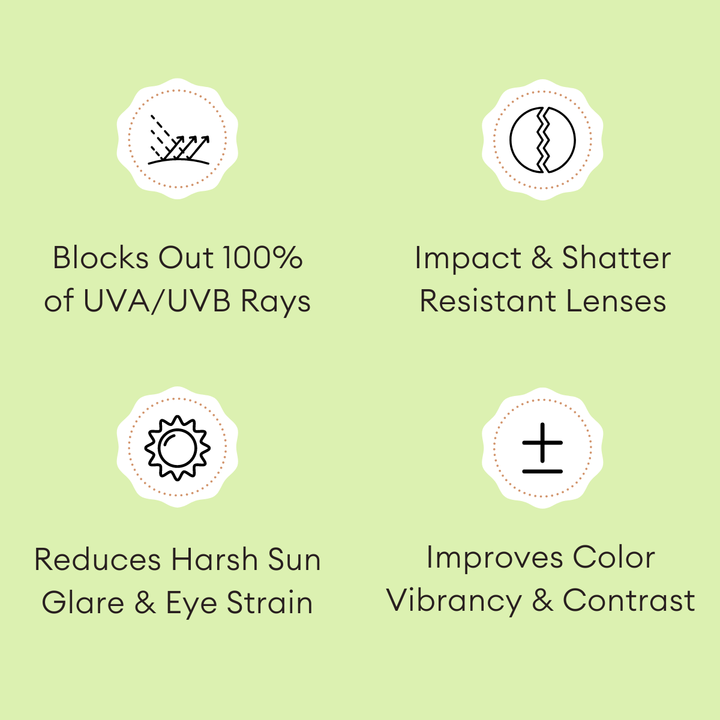 Peachy Keen Flower I Polarized Rose Gold Mirrored Lenses Babiators Sunglasses Sunglasses Peachy Keen Flower I Polarized Rose Gold Mirrored Lenses Bonjour Fete - Party Supplies
