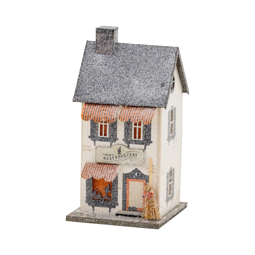 HABERDASHERY HAUNTED VILLAGE HOUSE My Mind’s Eye Halloween Home Decor HABERDASHERY HAUNTED VILLAGE HOUSE Bonjour Fete - Party Supplies