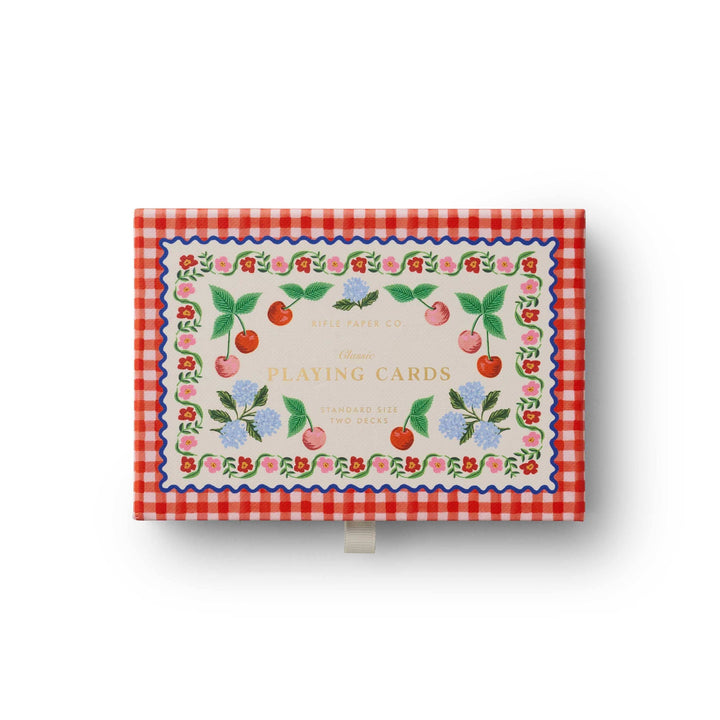 PICNIC PLAYING CARD SET Rifle Paper Co. Card game PICNIC PLAYING CARD SET Bonjour Fete - Party Supplies