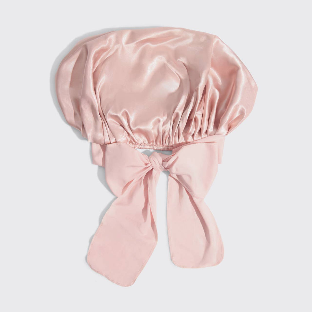 Adjustable Oversized Satin Bonnet- Blush KITSCH Adjustable Oversized Satin Bonnet- Blush Bonjour Fete - Party Supplies