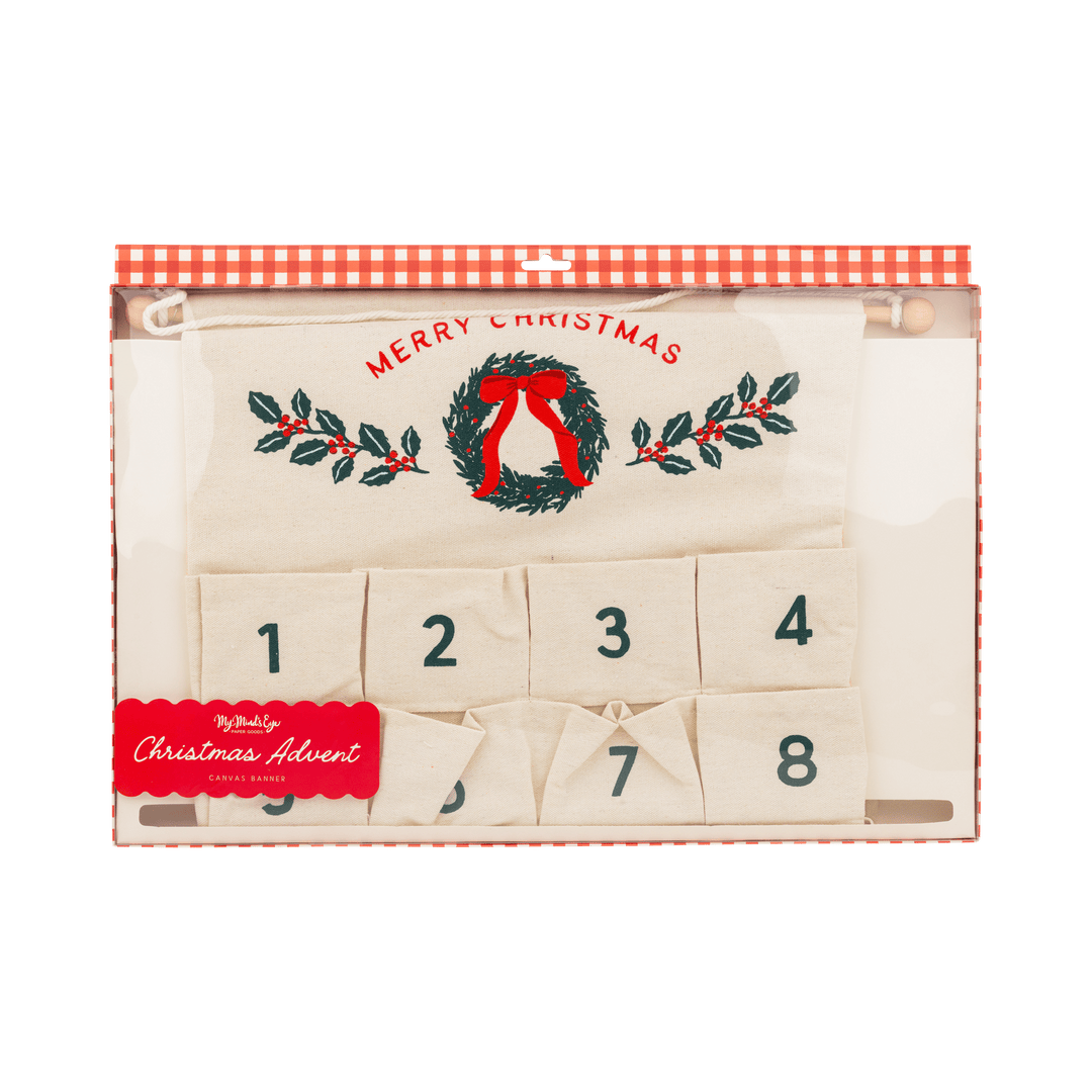 Canvas Advent Banner