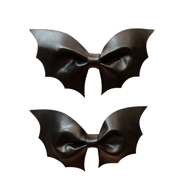 Leather Bat Hair Clip | Halloween Sunshine Studios Leather Bat Hair Clip | Halloween Bonjour Fete - Party Supplies