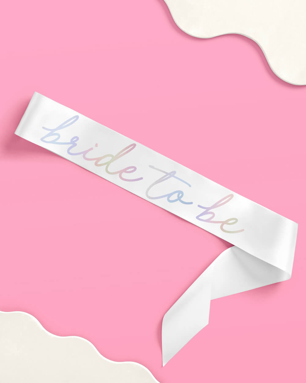 Bachelorette party accessories set with a sash, veil, and gloves from xo, Fetti