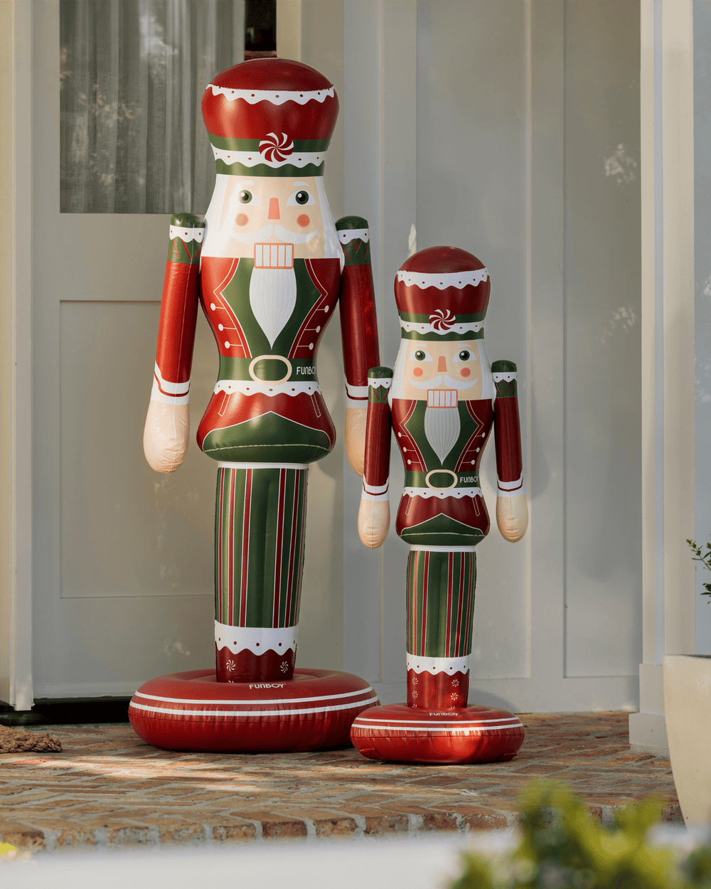 Inflatable Nutcracker Funboy Holiday Decor Inflatable Nutcracker Bonjour Fete - Party Supplies