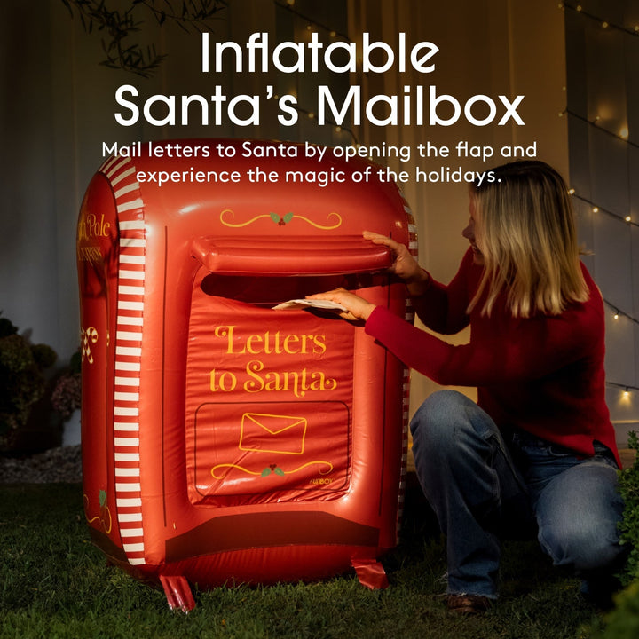 Letters to Santa Mailbox Funboy Holiday Decor Letters to Santa Mailbox Bonjour Fete - Party Supplies