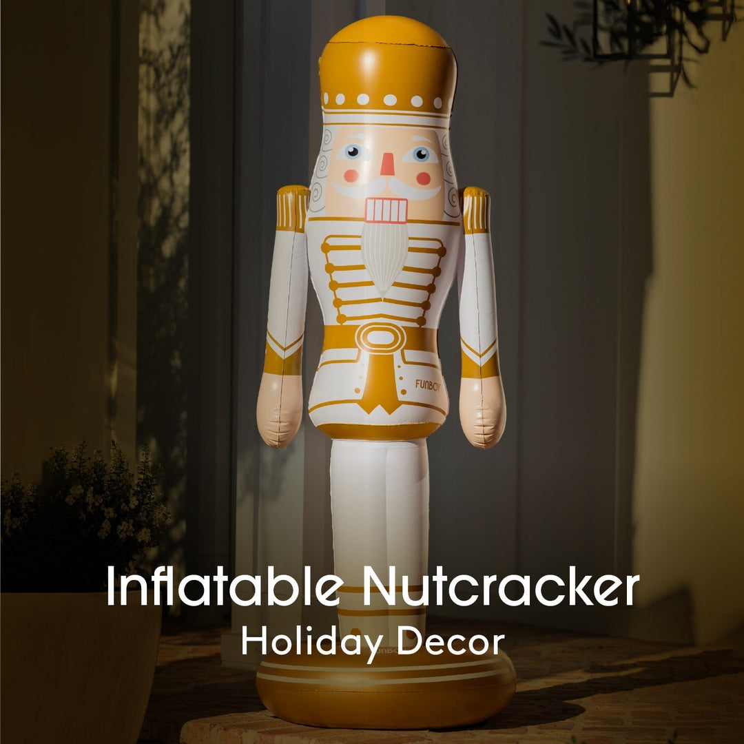 Inflatable Nutcracker Funboy Holiday Decor Inflatable Nutcracker Bonjour Fete - Party Supplies