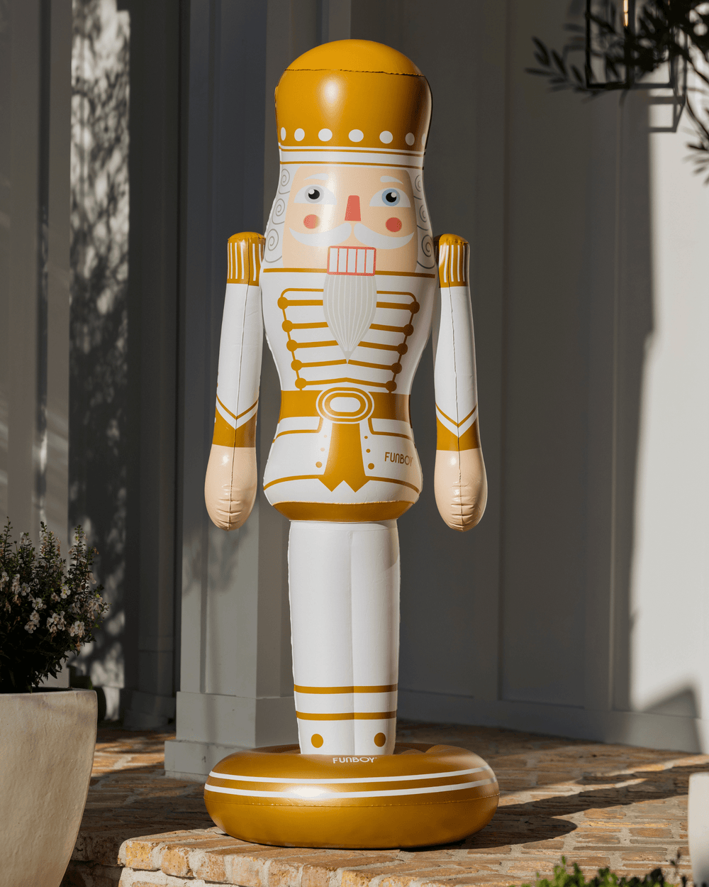 Inflatable Nutcracker Funboy Holiday Decor Inflatable Nutcracker Bonjour Fete - Party Supplies