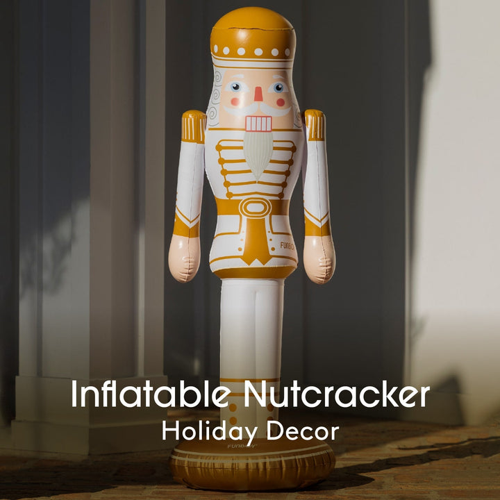 Inflatable Nutcracker Funboy Holiday Decor Inflatable Nutcracker Bonjour Fete - Party Supplies