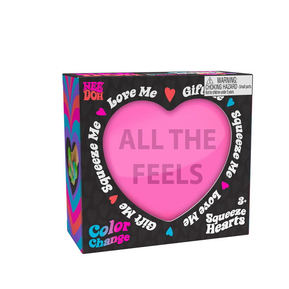 COLOR CHANGING SQUEEZE HEART NEE DOH – Bonjour Fête