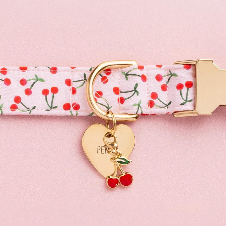 Cherry Jubilee Dog Collar - Bonjour Fête 