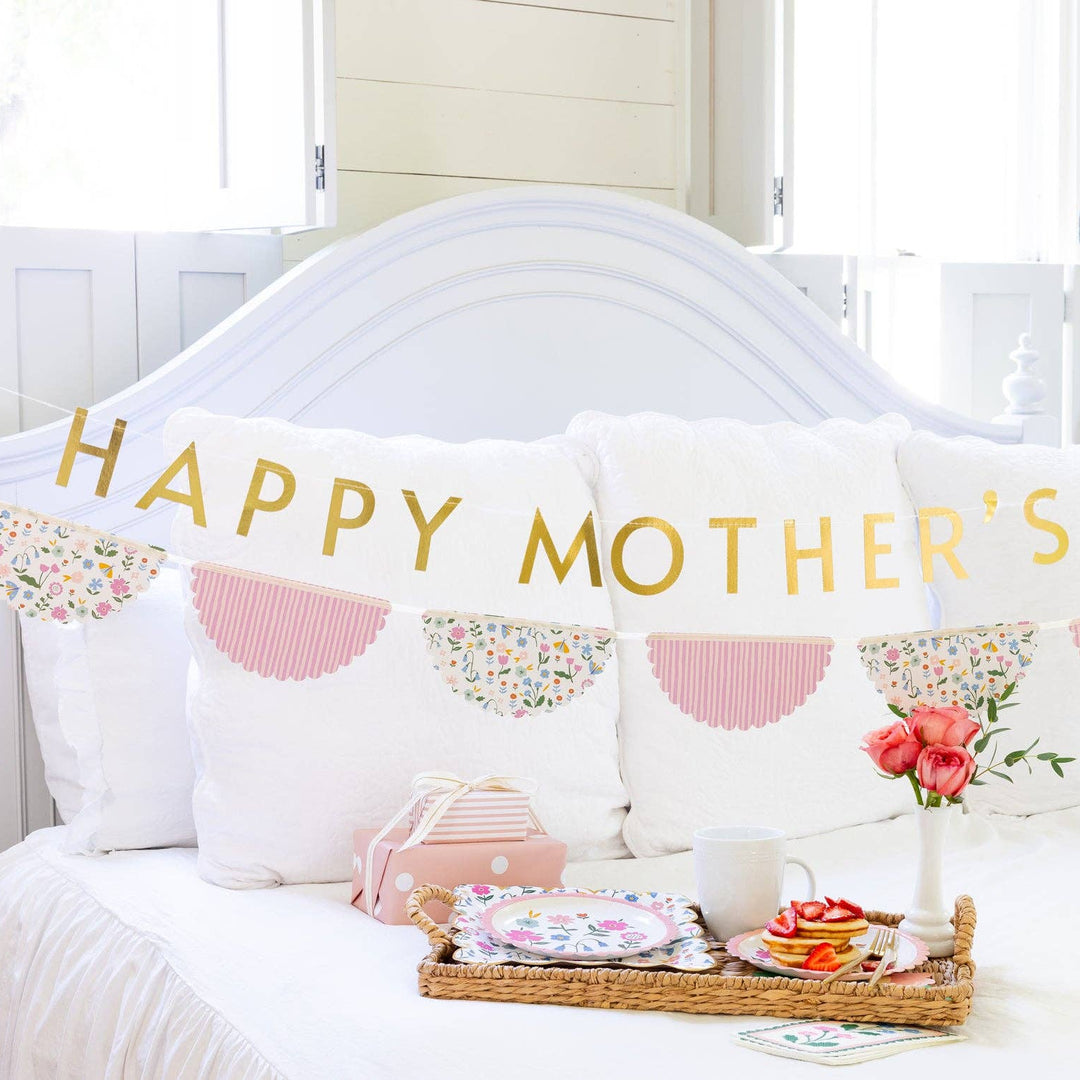 FLR1202 - Happy Mother's Day Banner Set My Mind’s Eye FLR1202 - Happy Mother's Day Banner Set Bonjour Fete - Party Supplies