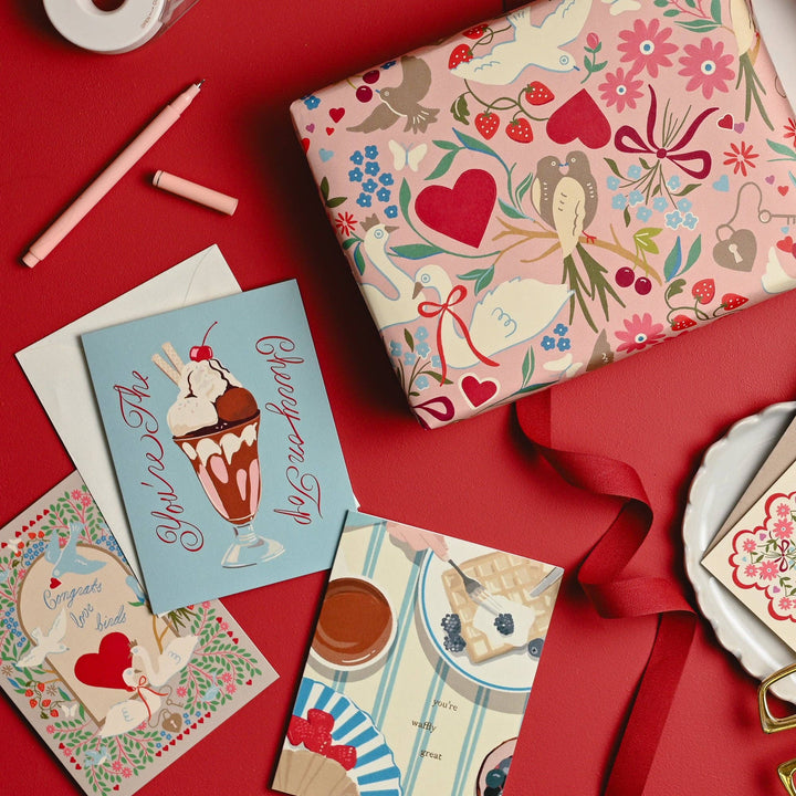 Cherry on Top Amy Heitman Cherry on Top Bonjour Fete - Party Supplies