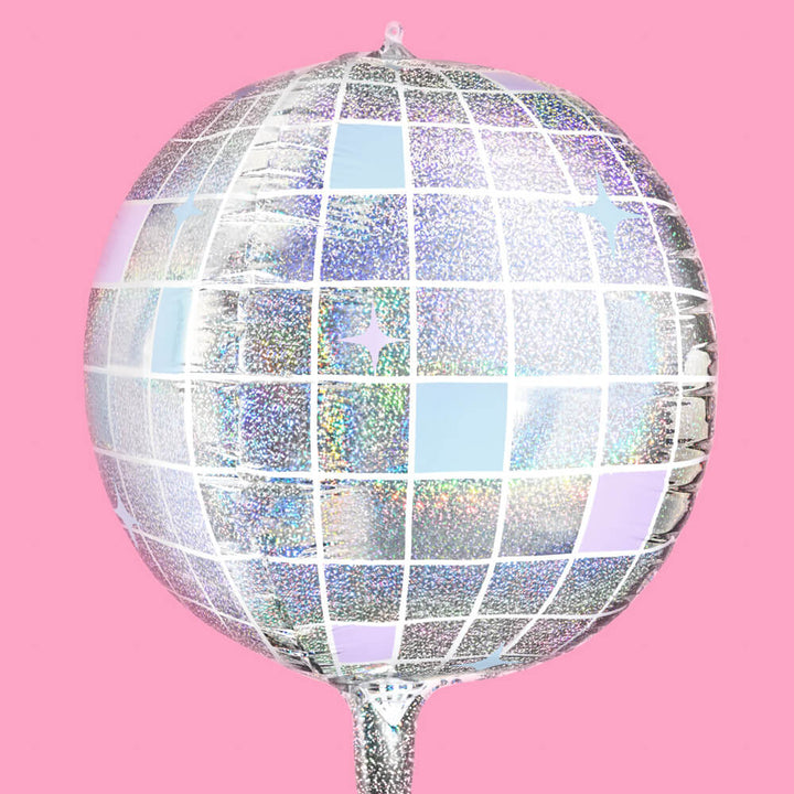Shimmer Disco Balloon - 4 disco ball balloons xo, Fetti balloons Shimmer Disco Balloon - 4 disco ball balloons Bonjour Fete - Party Supplies