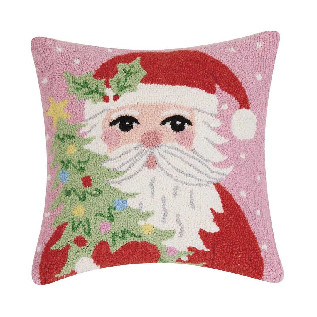 SANTA HOLDING TREE HOOK PILLOW Peking Handicraft Bonjour Fete - Party Supplies