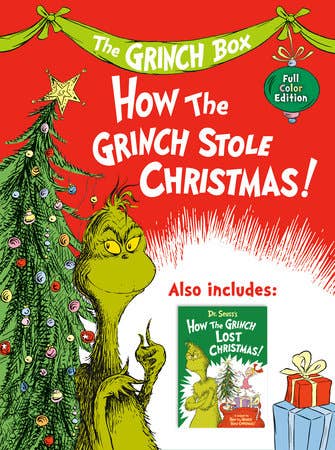 GRINCH BOOK SET Penguin Random House LLC Holiday Toys & Books GRINCH BOOK SET Bonjour Fete - Party Supplies