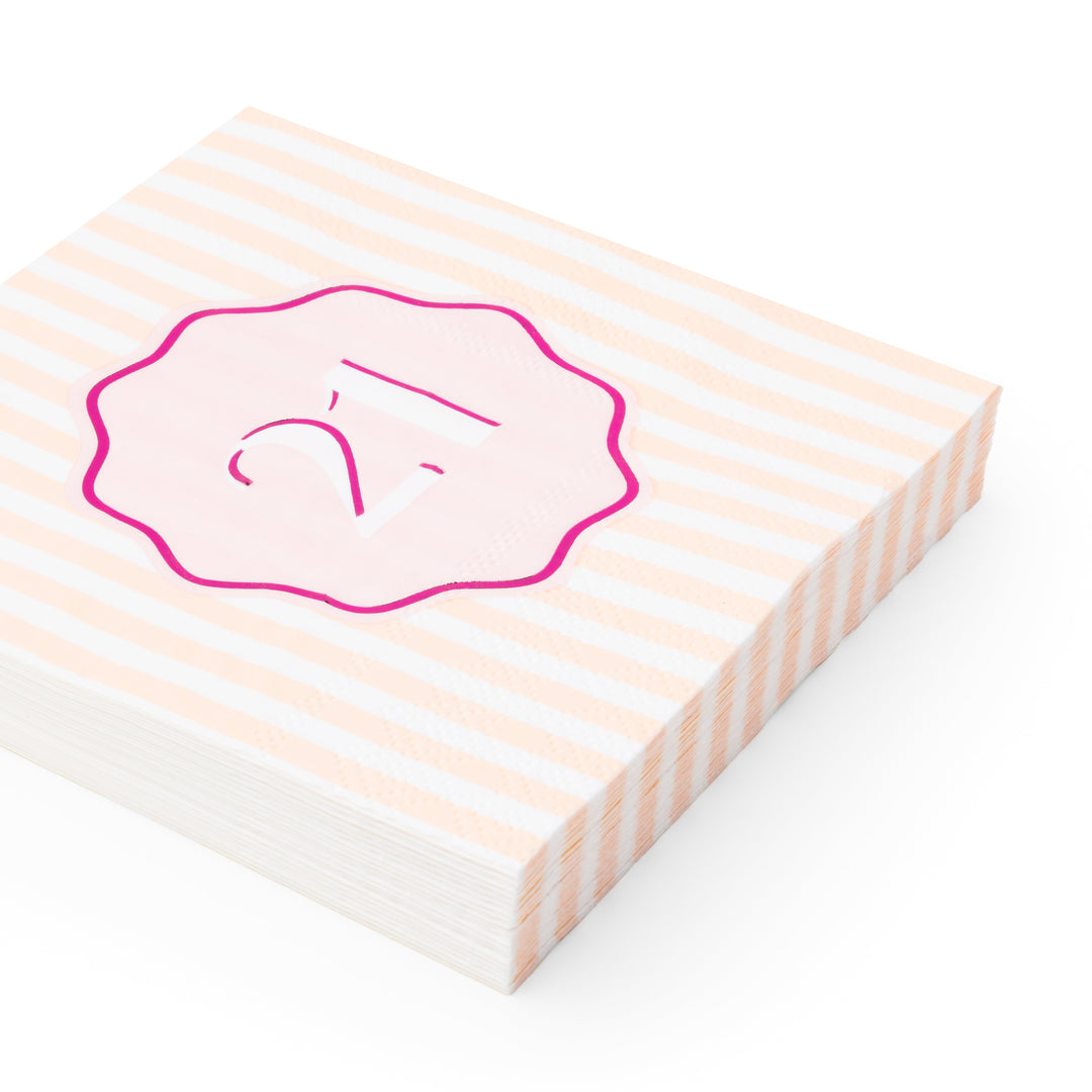 21ST BIRTHDAY COCKTAIL NAPKINS Bonjour Fete Napkins 21ST BIRTHDAY COCKTAIL NAPKINS Bonjour Fete - Party Supplies