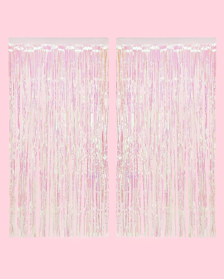 Iridescent Curtain - iridescent foil curtain
