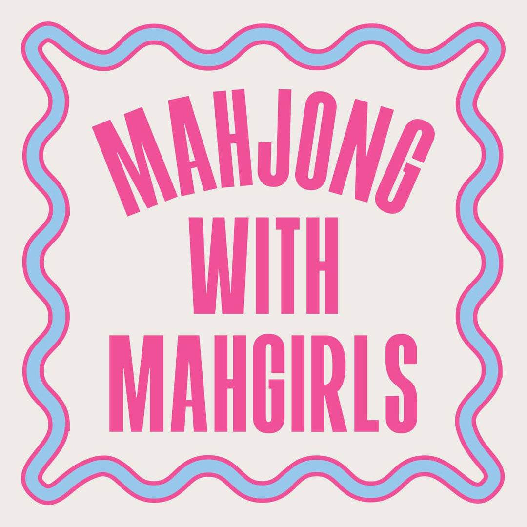 MAHJONG COCKTAIL NAPKINS soiree-sisters Napkins MAHJONG COCKTAIL NAPKINS Bonjour Fete - Party Supplies
