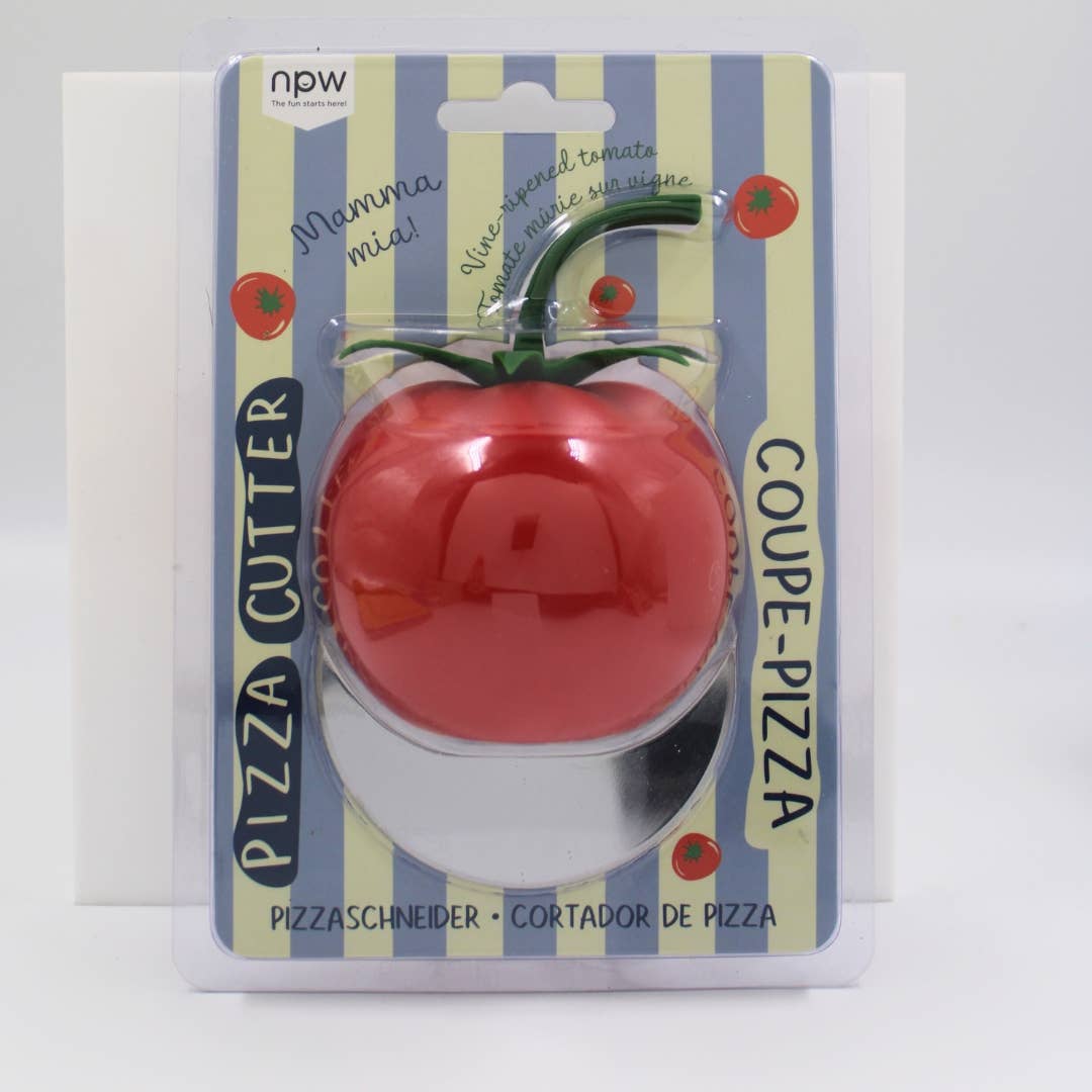 Tomato Pizza Cutter NPW Tomato Pizza Cutter Bonjour Fete - Party Supplies