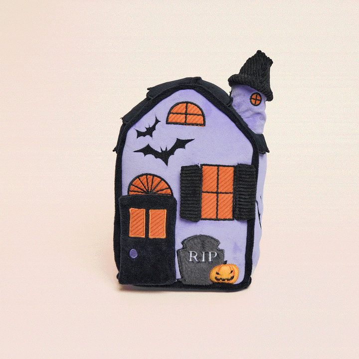 Haunted House Interactive Snuffle Dog Toy